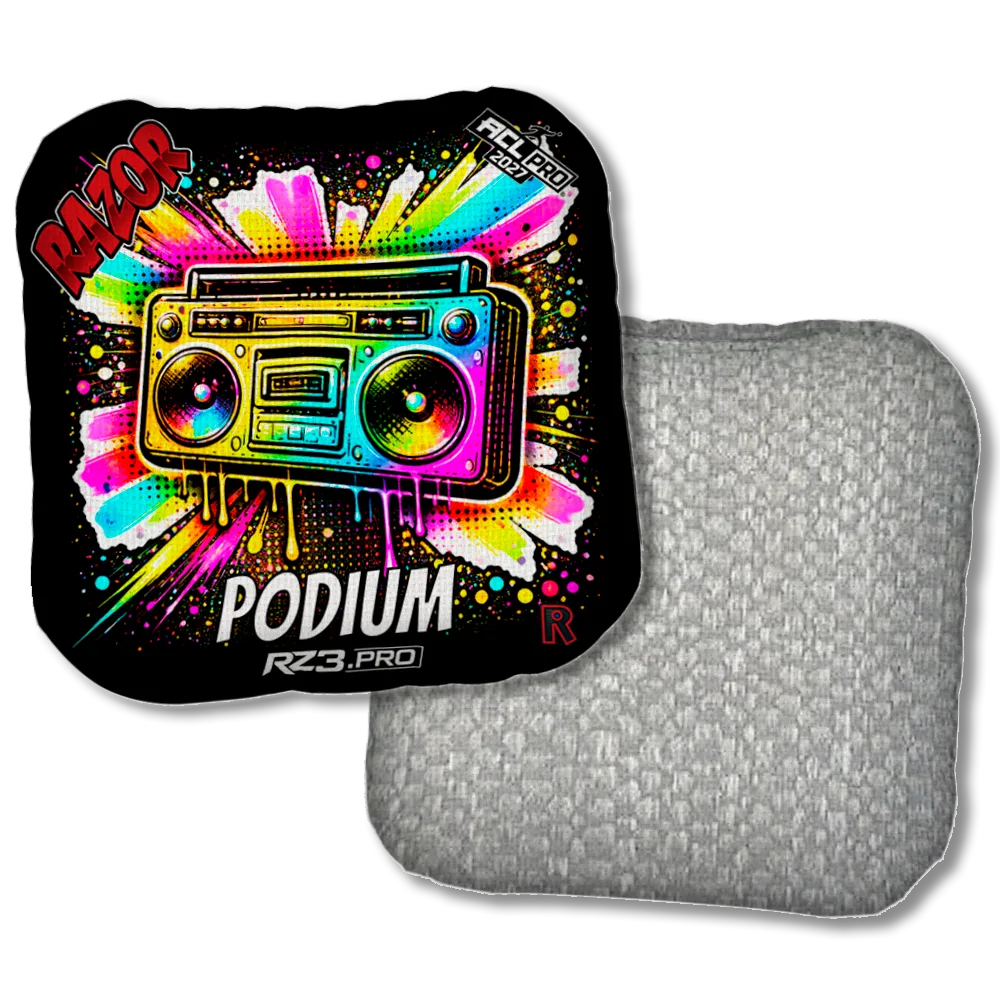 Podium PRO Boom Box SP Silver Back Product View
