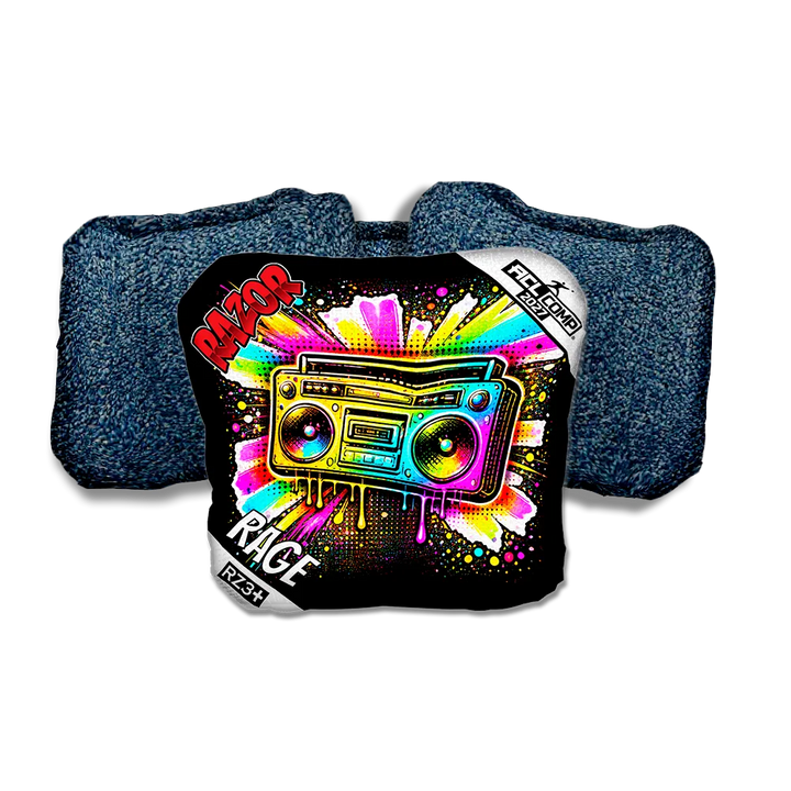 Rage COMP Boom Box SP Blue Back Cornhole Bags