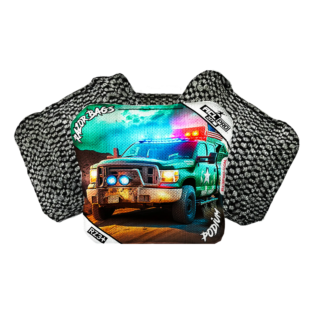 Podium | Hero Border Patrol | ACL PRO Razor Cornhole Bags