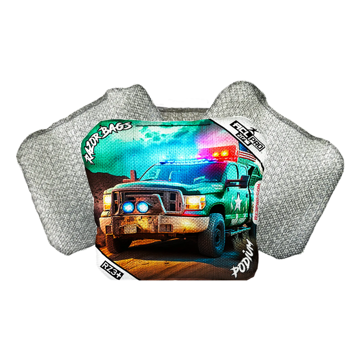 Podium | Hero Border Patrol | ACL PRO Razor Cornhole Bags