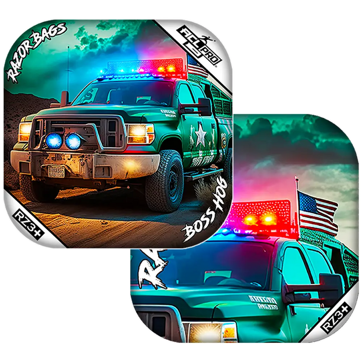 Boss Hog | Hero Border Patrol | ACL PRO Razor Cornhole Bags