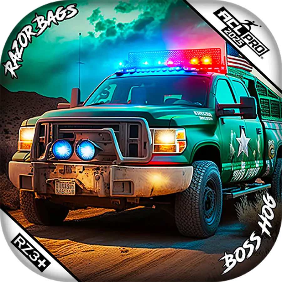 Boss Hog | Hero Border Patrol | ACL PRO Cornhole Bags by Razor Bags (Razor Cornhole)