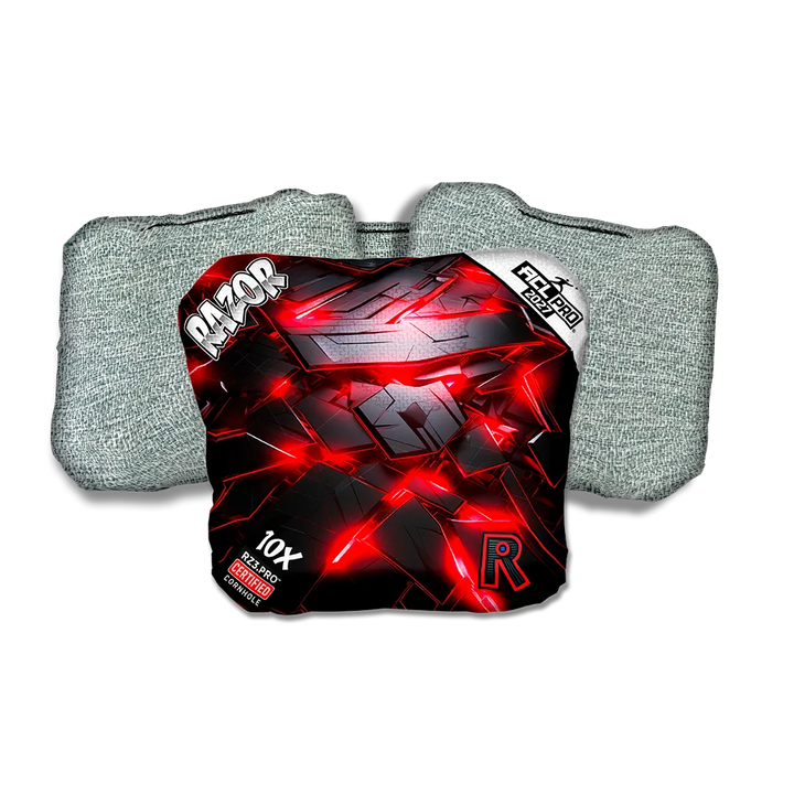 10 X PRO Breakout Light Back Cornhole Bags