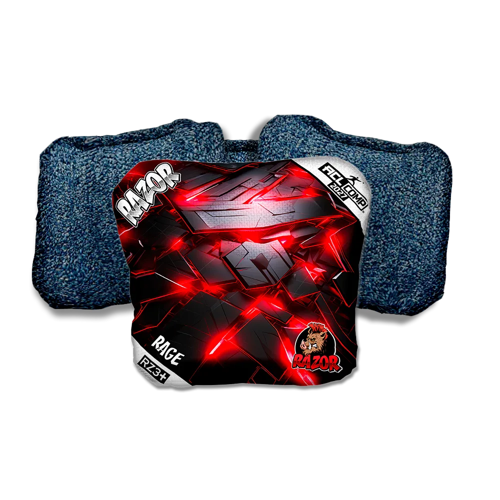 Rage COMP Breakout Blue Back Cornhole Bags