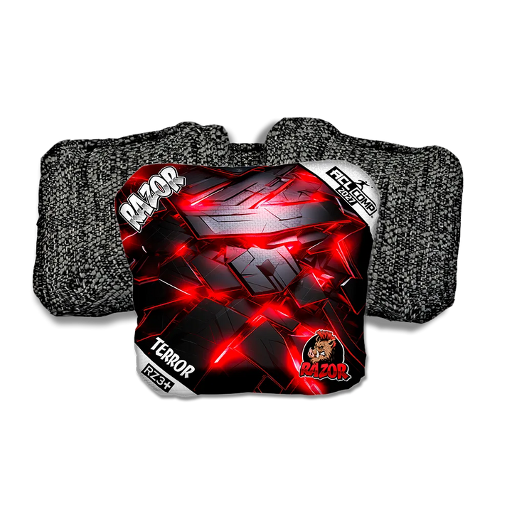 Terror COMP Breakout Black Back Cornhole Bags