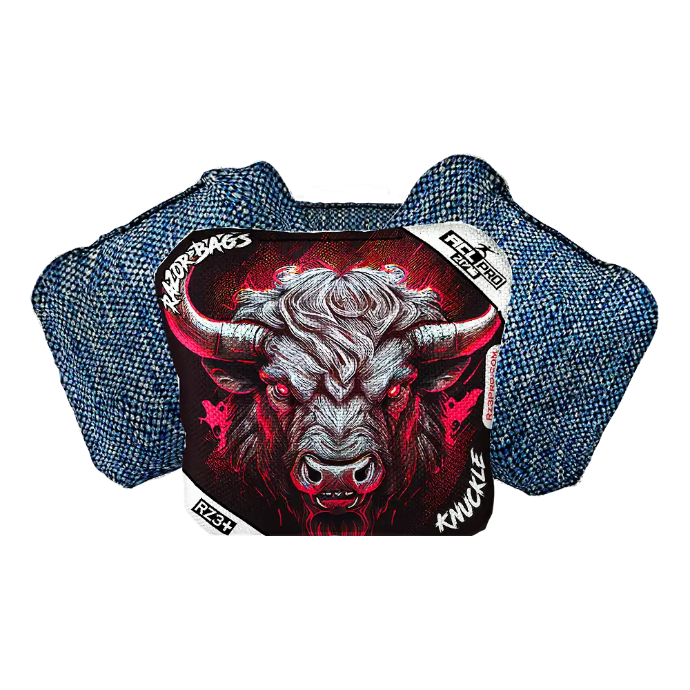 Knuckle | Buffalo Black Series | ACL PRO Razor Cornhole Bags