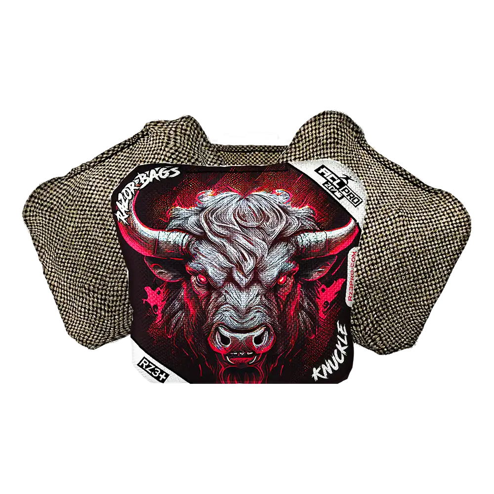 Knuckle | Buffalo Black Series | ACL PRO Razor Cornhole Bags