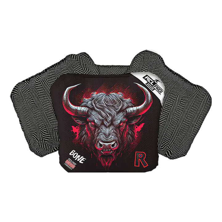Bone | Buffalo Black Series | ACL PRO Razor Cornhole Bags