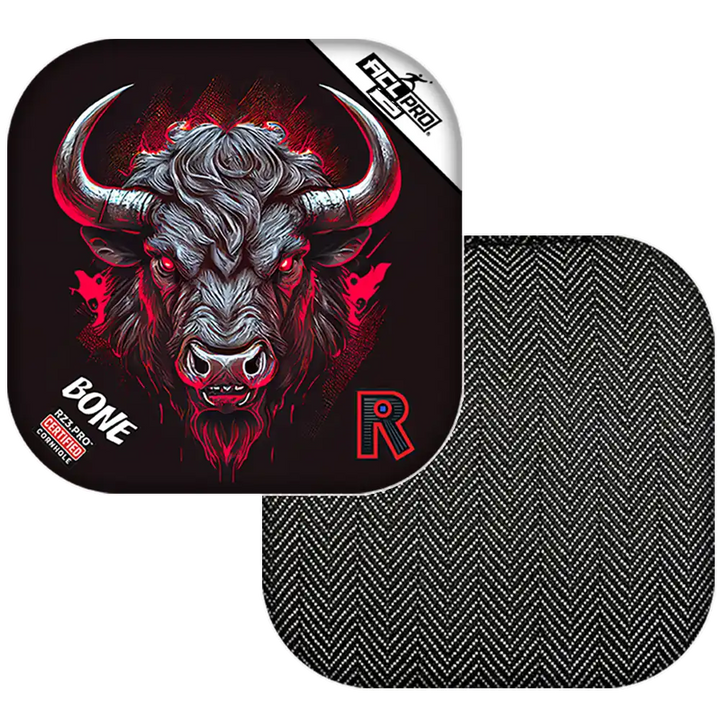 Bone | Buffalo Black Series | ACL PRO Razor Cornhole Bags