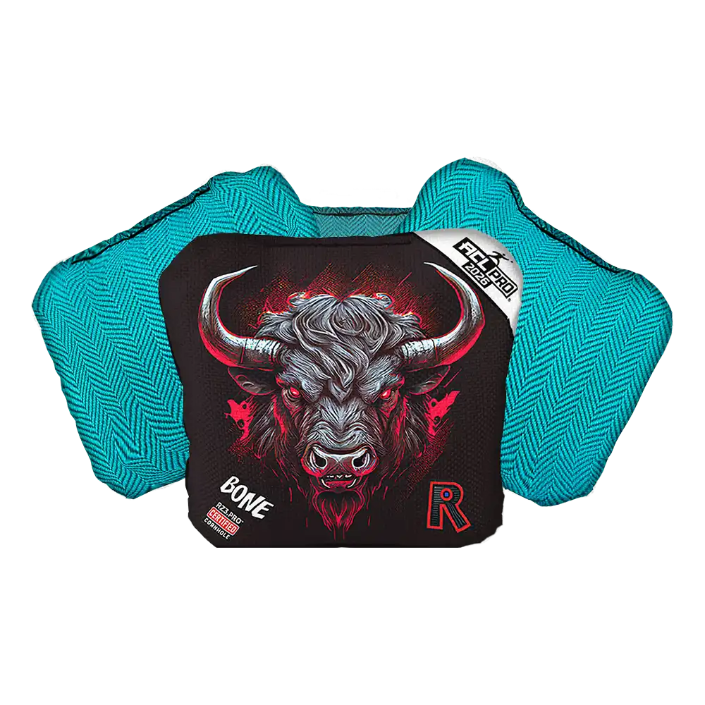 Bone | Buffalo Black Series | ACL PRO Razor Cornhole Bags