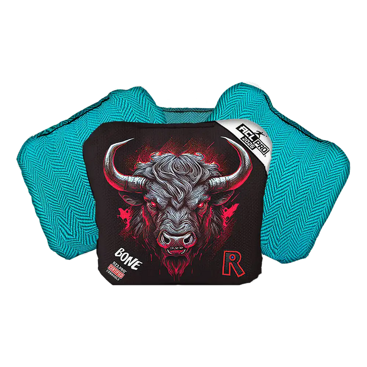 Bone | Buffalo Black Series | ACL PRO Razor Cornhole Bags