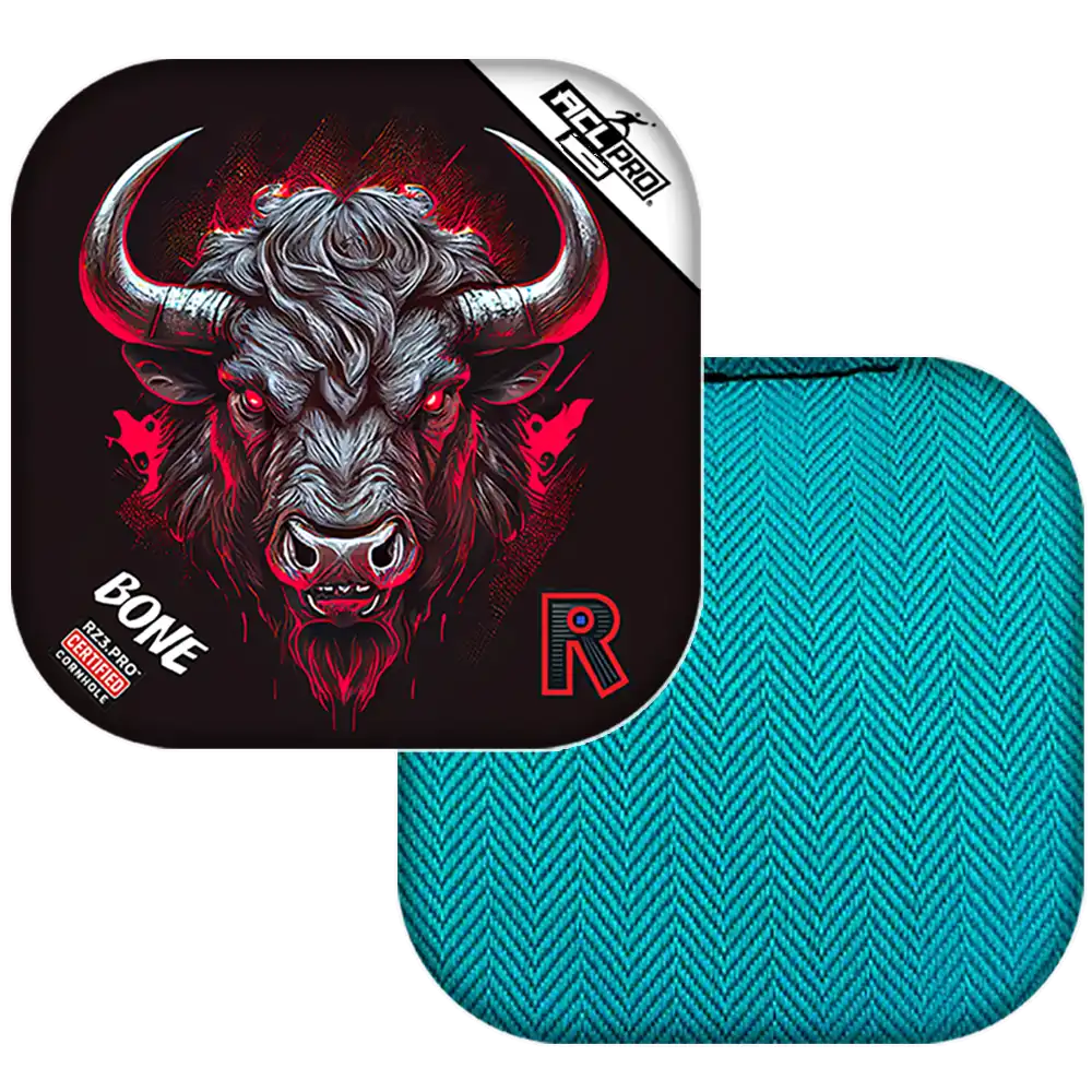 Bone | Buffalo Black Series | ACL PRO Razor Cornhole Bags
