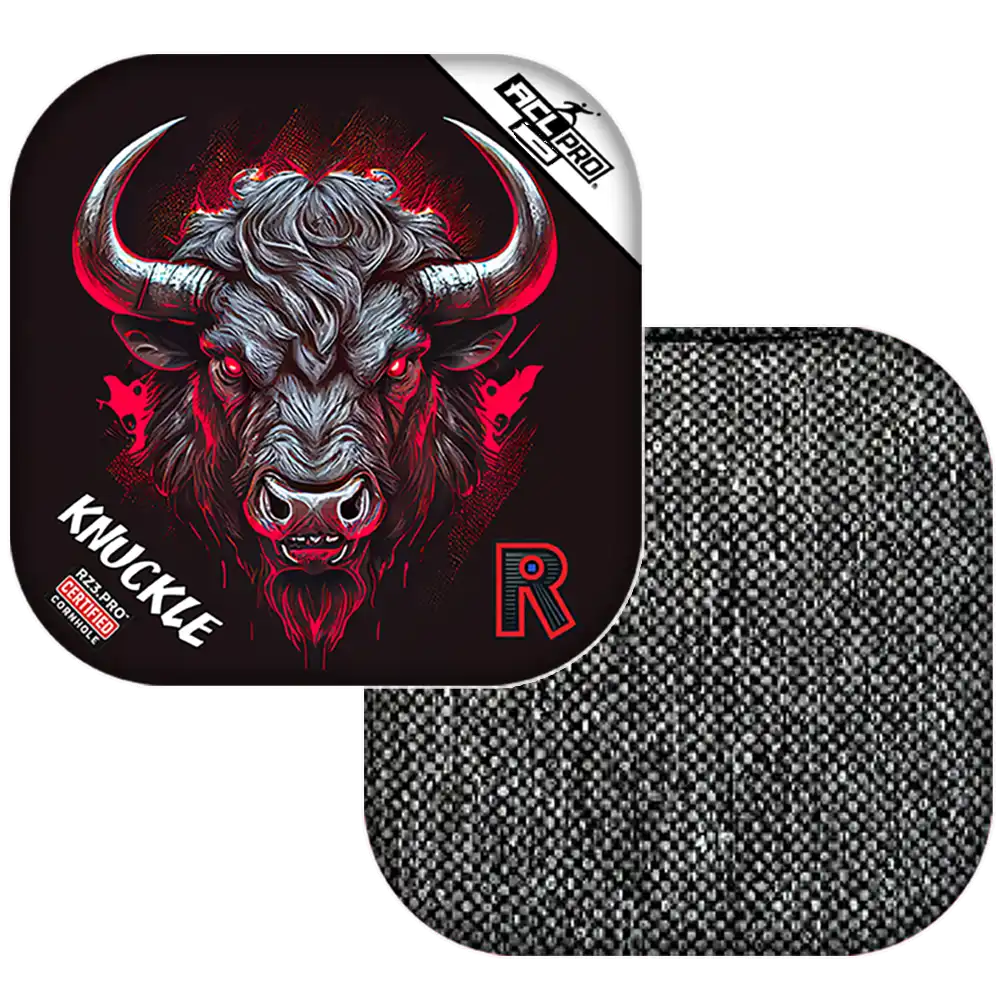 Knuckle | Buffalo Black Series | ACL PRO Razor Cornhole Bags