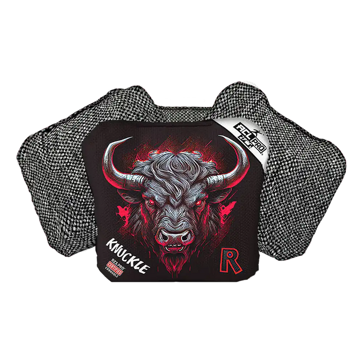 Knuckle | Buffalo Black Series | ACL PRO Razor Cornhole Bags