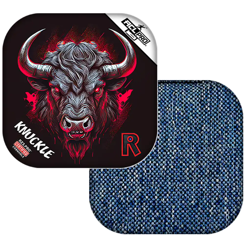 Knuckle | Buffalo Black Series | ACL PRO Razor Cornhole Bags