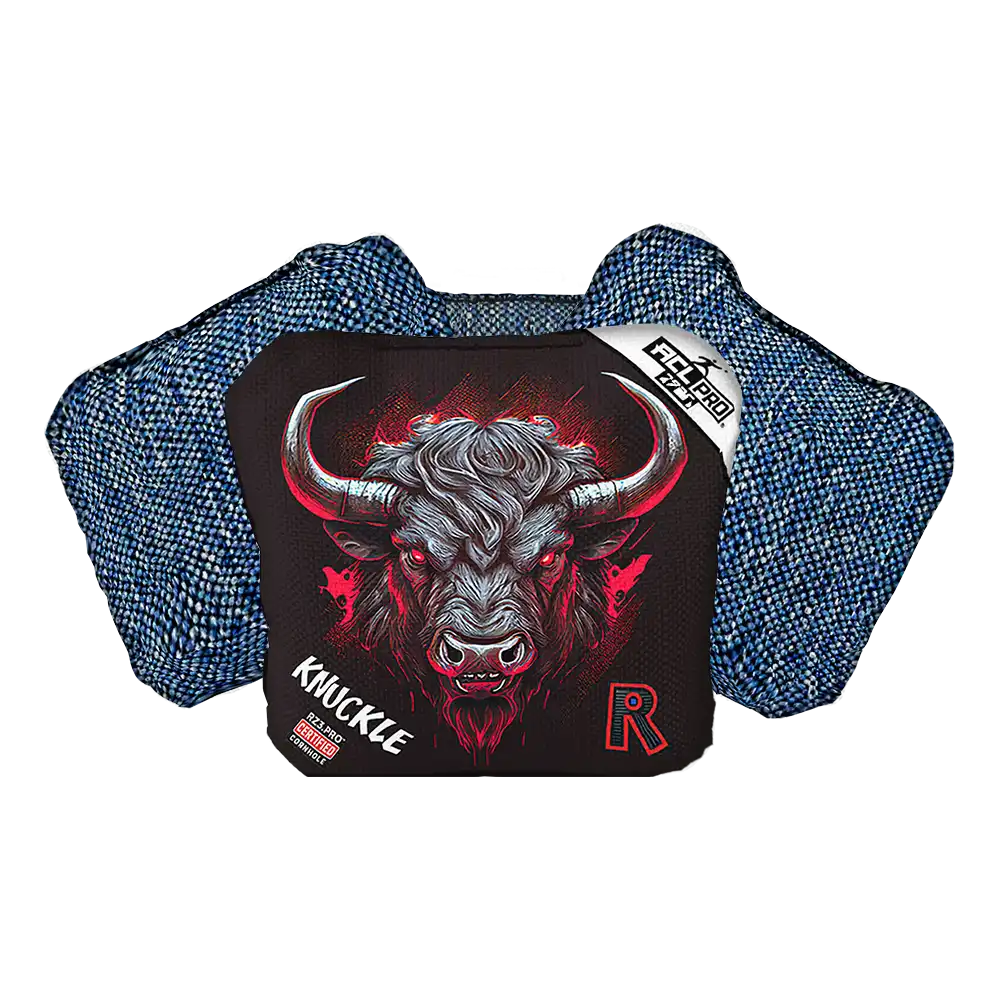 Knuckle | Buffalo Black Series | ACL PRO Razor Cornhole Bags