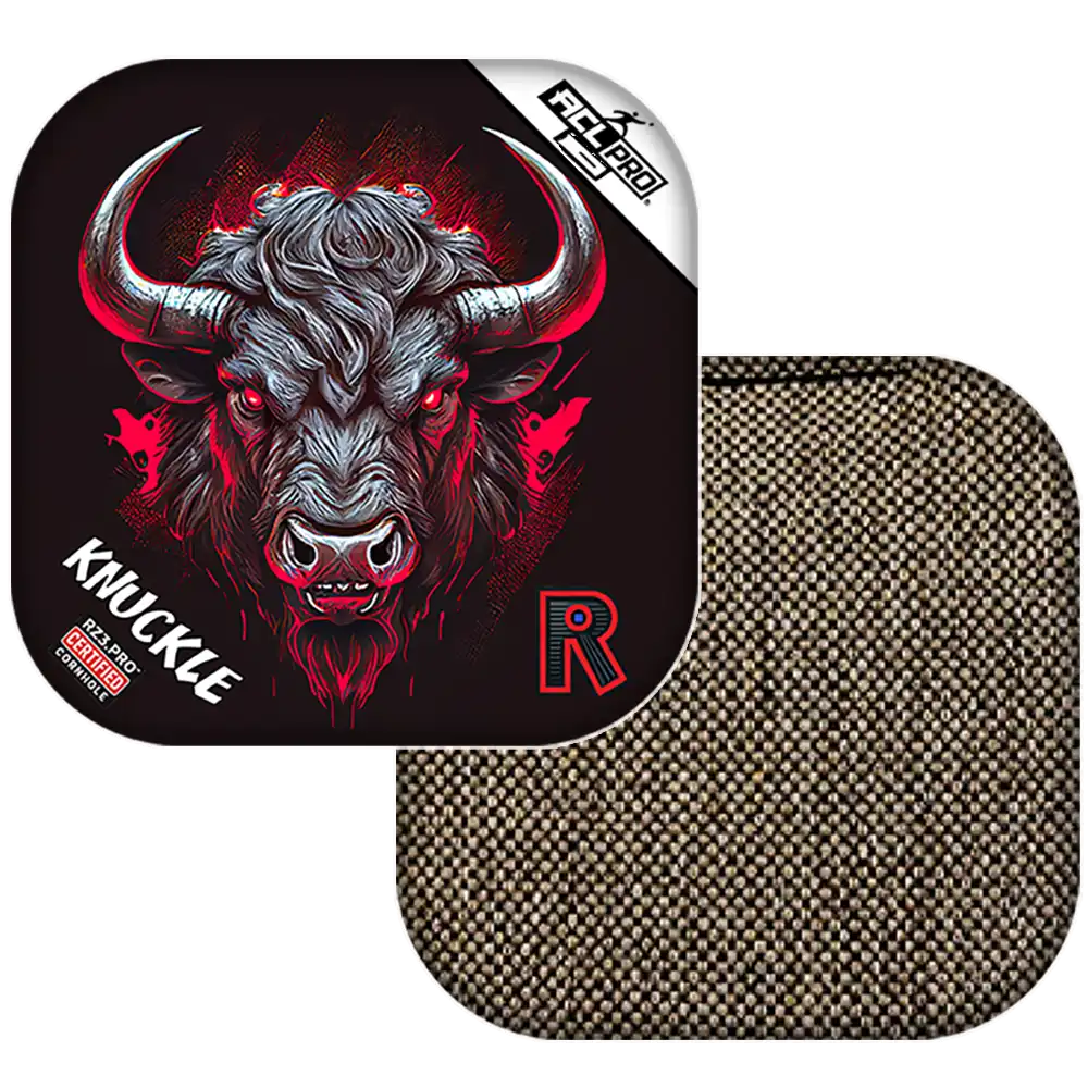 Knuckle | Buffalo Black Series | ACL PRO Razor Cornhole Bags