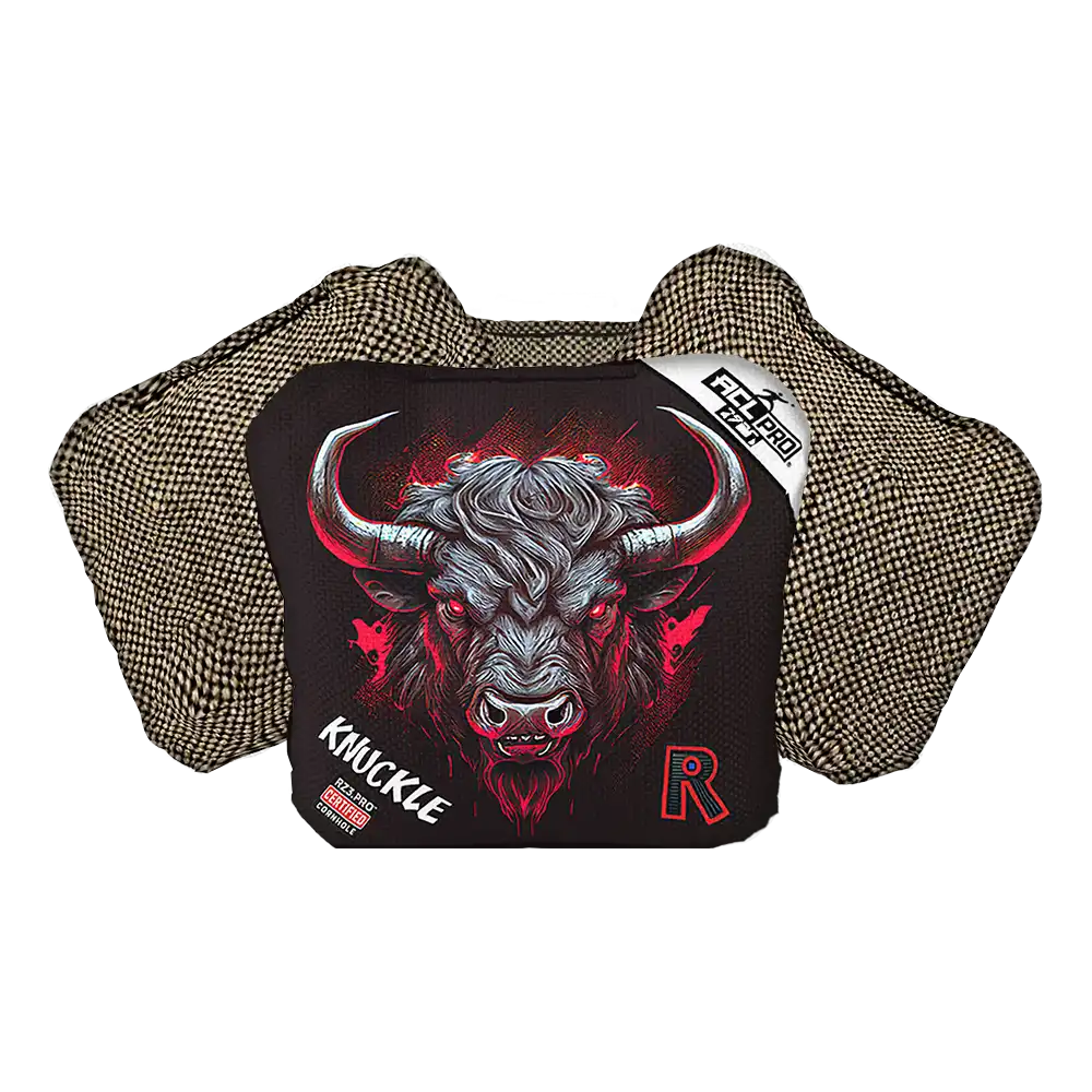 Knuckle | Buffalo Black Series | ACL PRO Razor Cornhole Bags