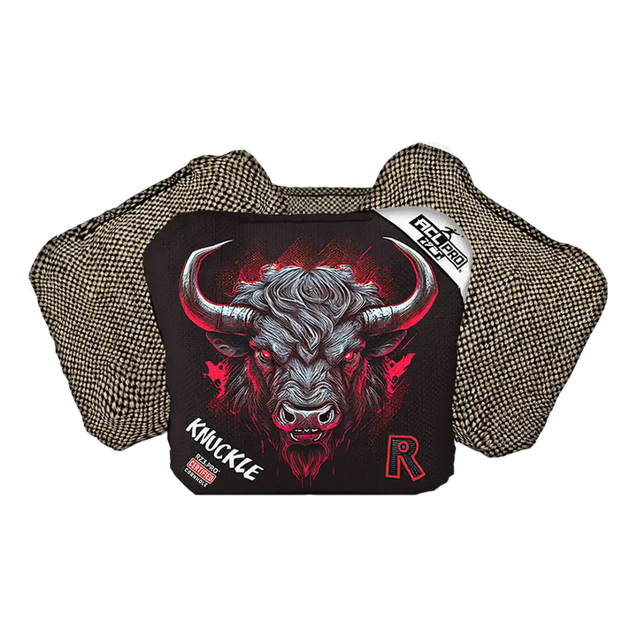 Knuckle | Buffalo Black Series | ACL PRO Razor Cornhole Bags