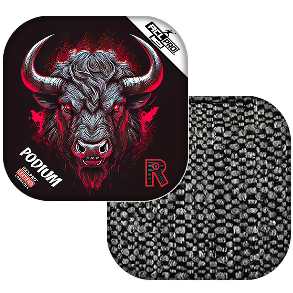 Podium | Buffalo Black Series | ACL PRO Razor Cornhole Bags
