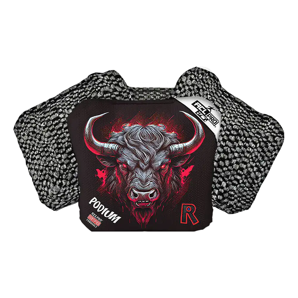 Podium | Buffalo Black Series | ACL PRO Razor Cornhole Bags