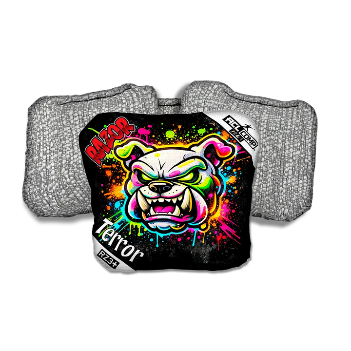 Terror COMP Bulldog SP Silver Back Cornhole Bags