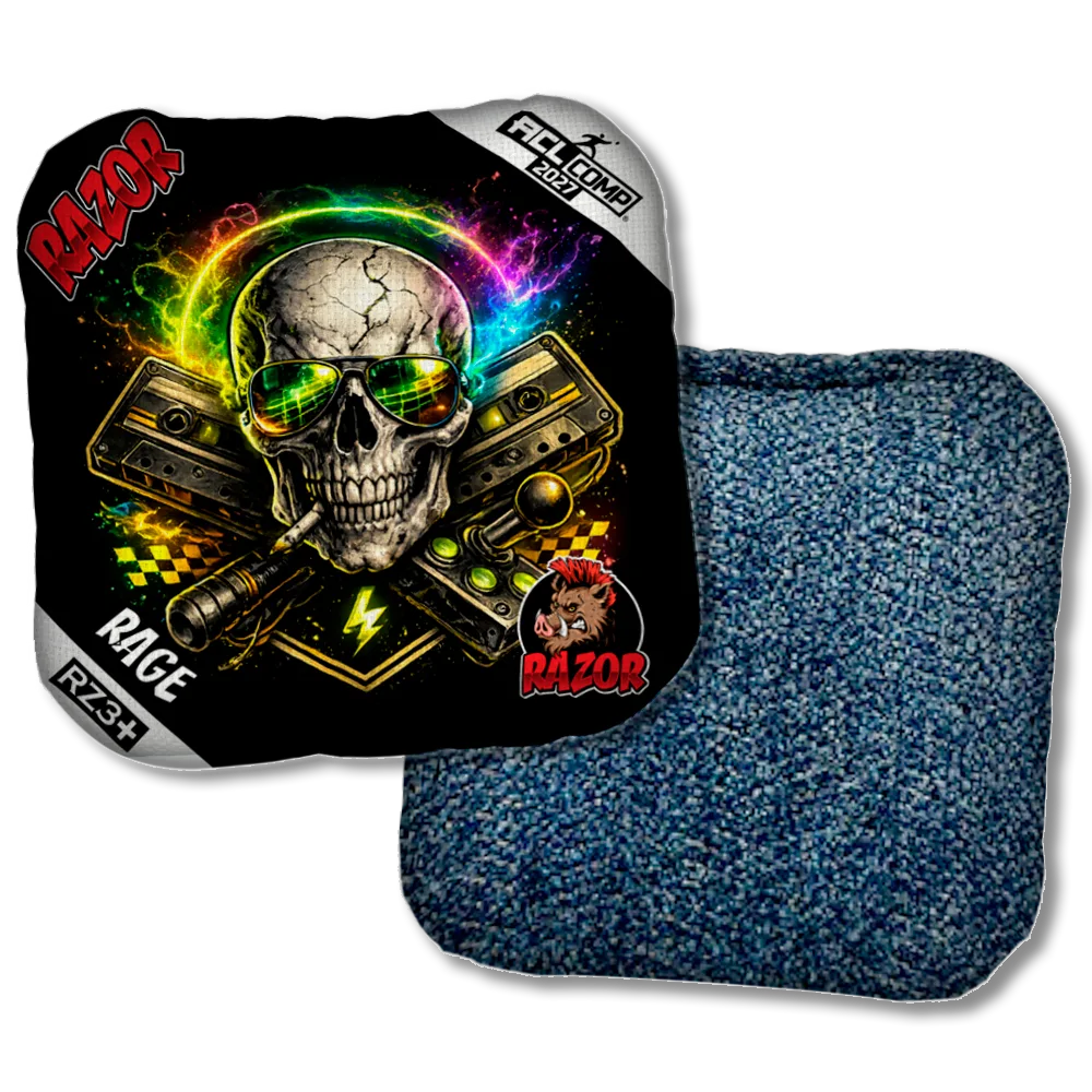 Rage COMP Burnrate Blue Back Product View