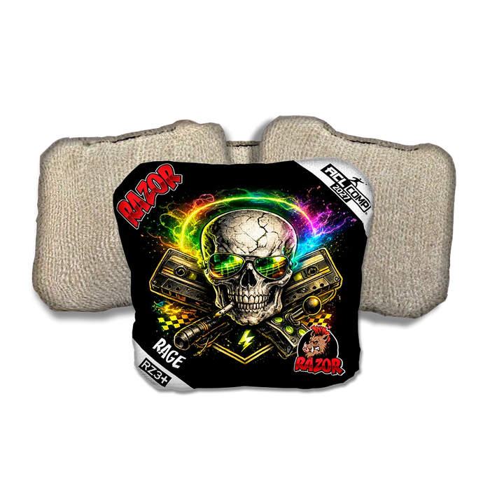 Rage COMP Burnrate Tan Back Cornhole Bags