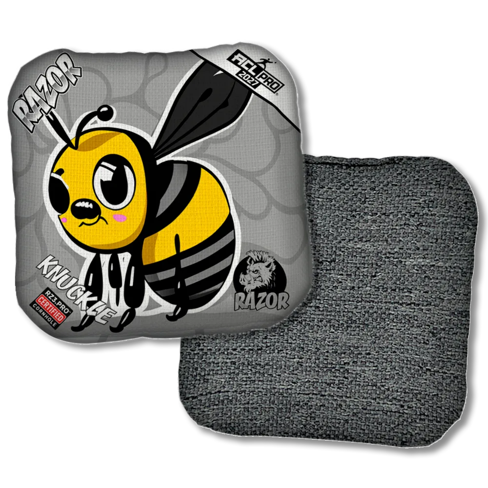 Knuckle PRO Buzzed Bee Black Back Product View