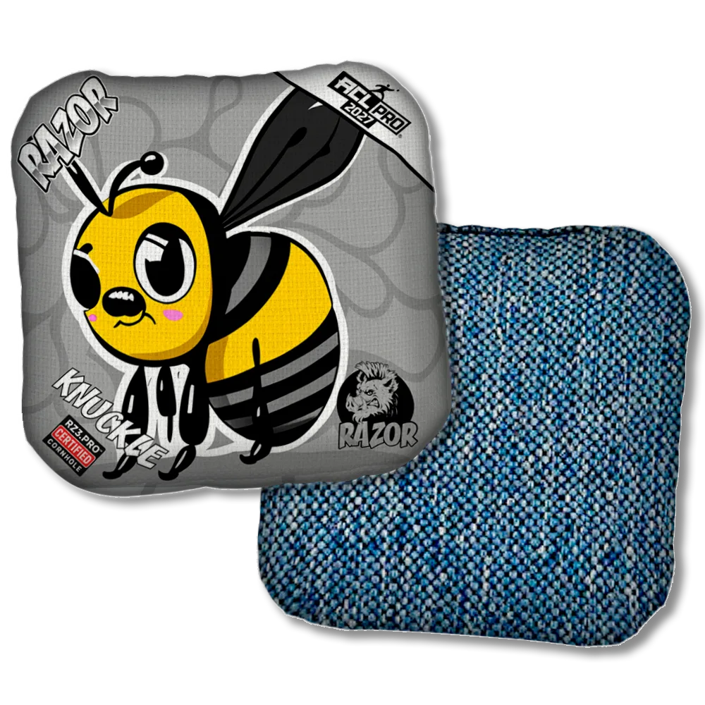 Knuckle PRO Buzzed Bee Blue Back Product View