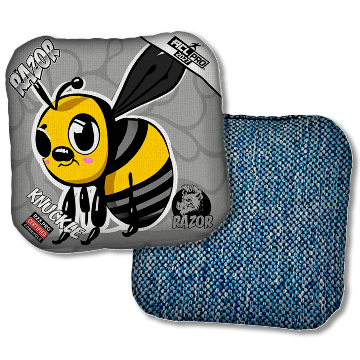 Knuckle PRO Buzzed Bee Blue Back Product View