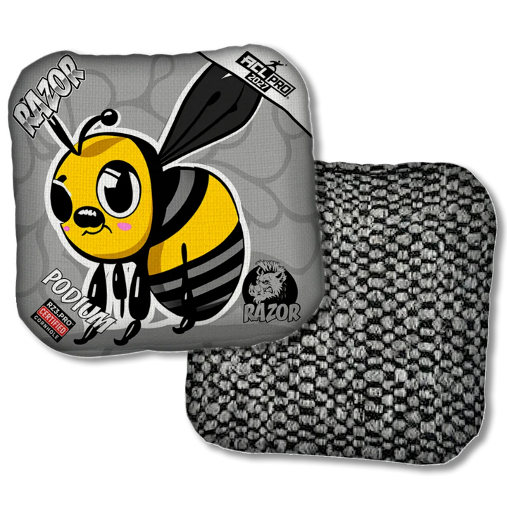 Podium PRO Buzzed Bee Black Back Product View