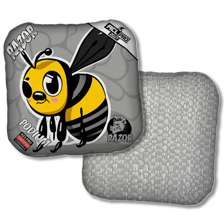 Podium PRO Buzzed Bee Silver Back Product View
