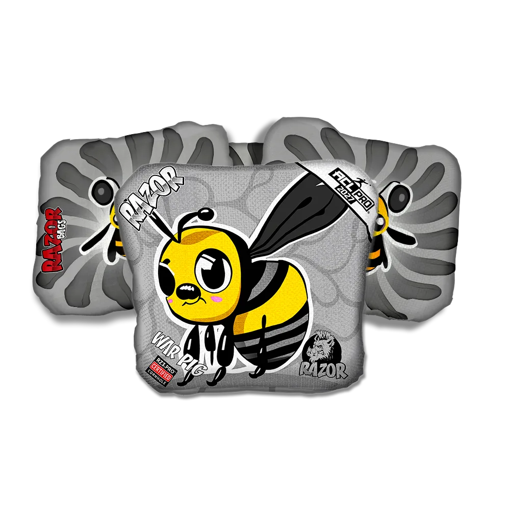 War Pig PRO Buzzed Bee Cornhole Bags