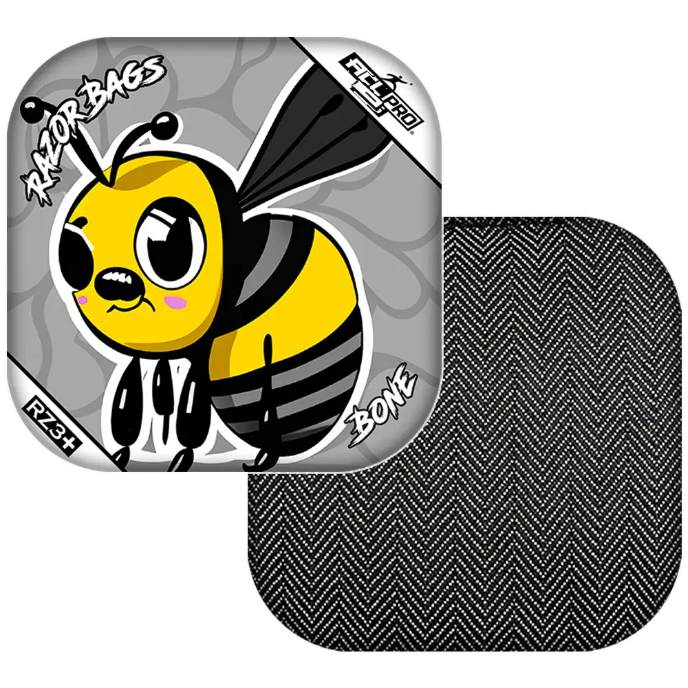 Bone | Buzzed Bee | ACL PRO Razor Cornhole Bags