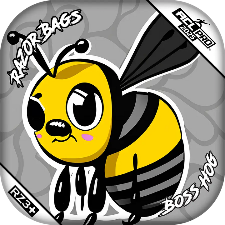 Buzzed Bee-acl-pro-boss-hog-razor-corn hole-bags-ACL