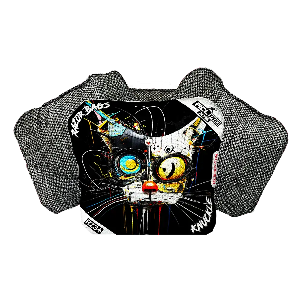 Knuckle | Cat Abstract | ACL PRO Razor Cornhole Bags