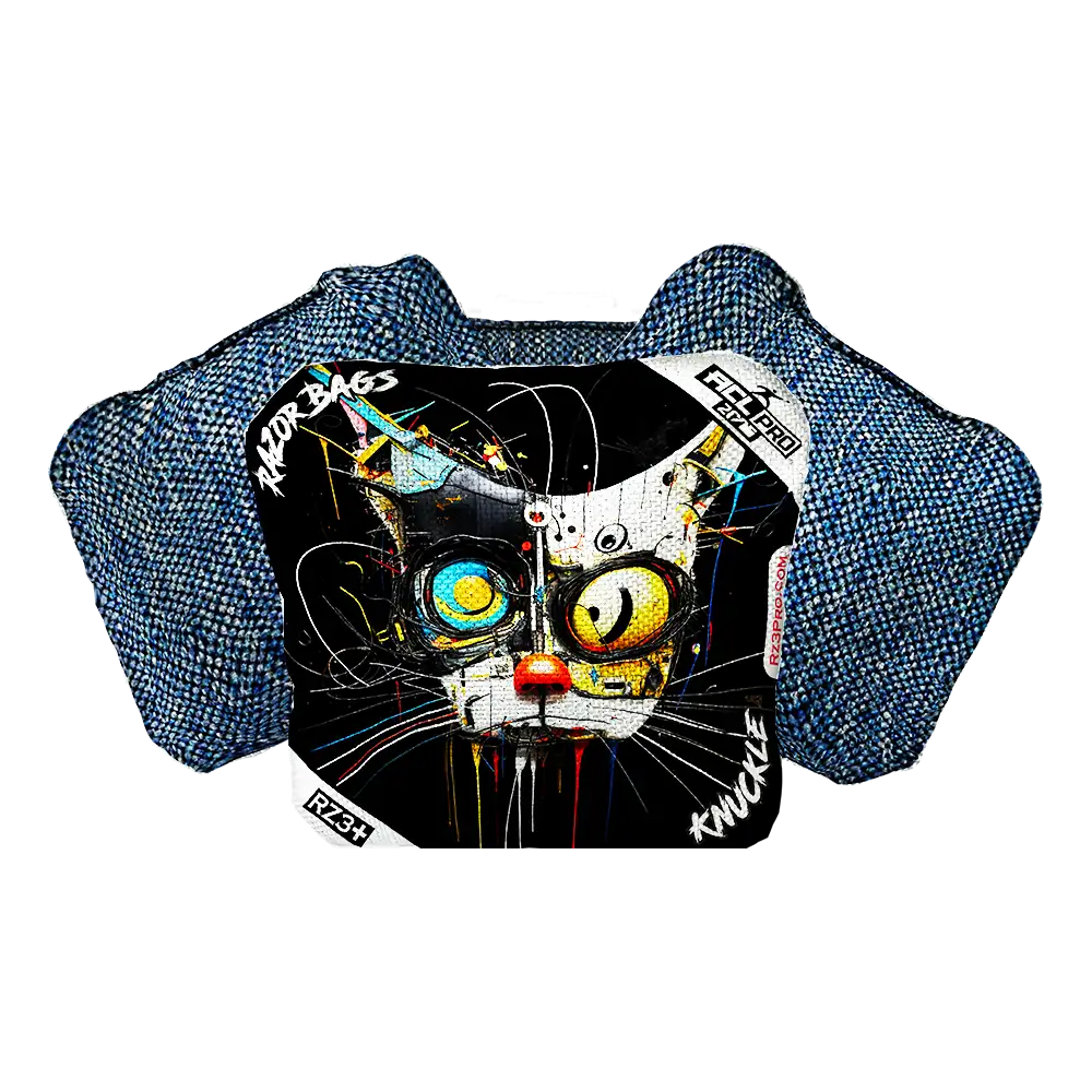 Knuckle | Cat Abstract | ACL PRO Razor Cornhole Bags