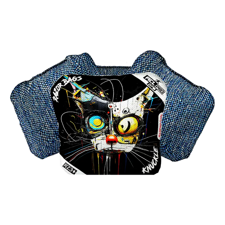 Knuckle | Cat Abstract | ACL PRO Razor Cornhole Bags