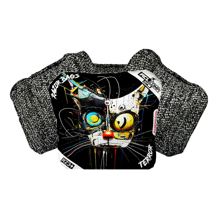 Terror | Cat Abstract | ACL COMP Razor Cornhole Bags