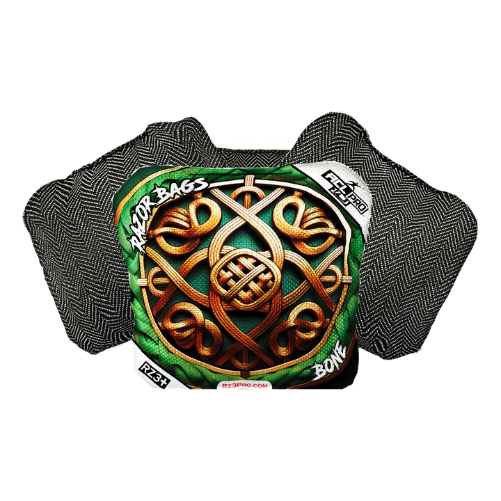 Bone | Celtic Circle | ACL PRO Razor Cornhole Bags