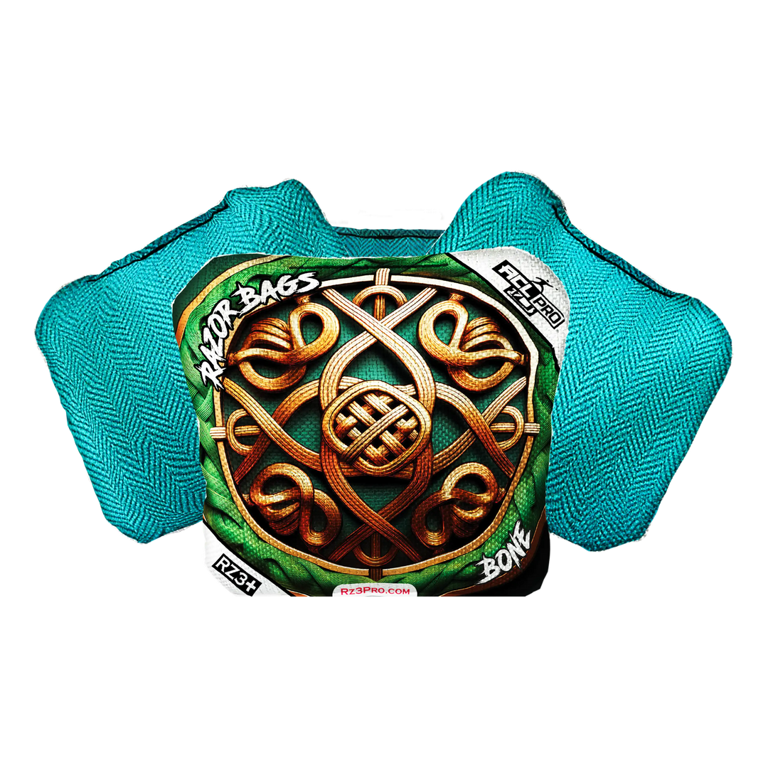 Bone | Celtic Circle | ACL PRO Razor Cornhole Bags