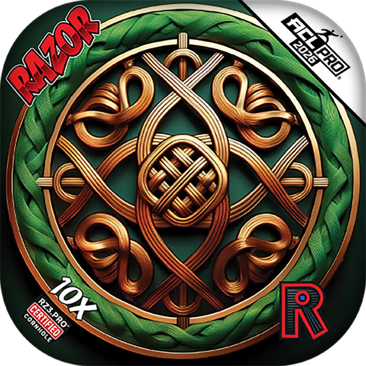 10X | Celtic Circle | ACL PRO Razor Cornhole Bags
