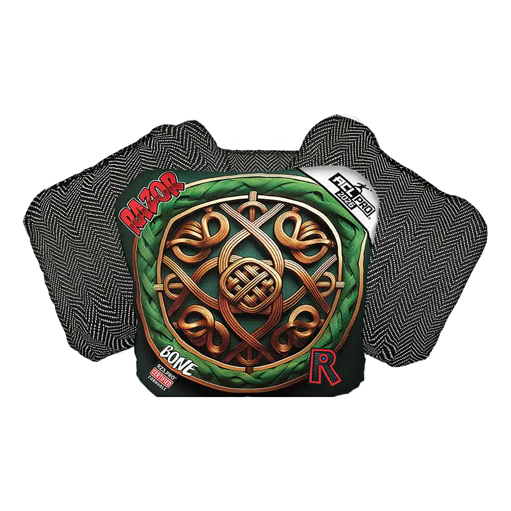 Bone | Celtic Circle | ACL PRO Razor Cornhole Bags