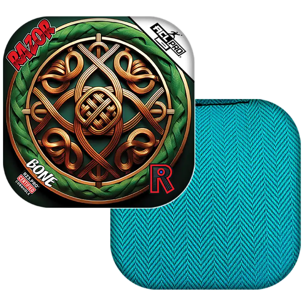 Bone | Celtic Circle | ACL PRO Razor Cornhole Bags