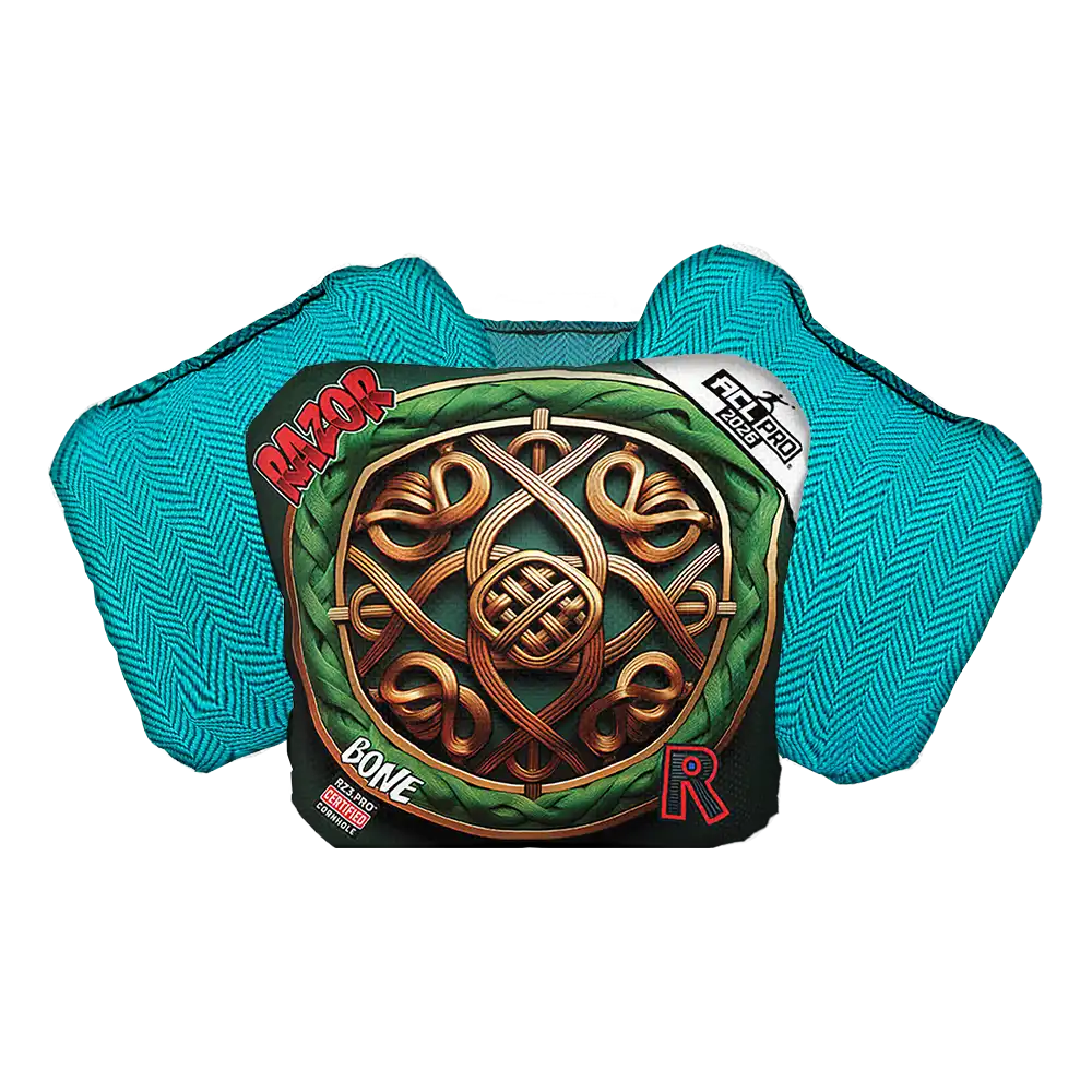 Bone | Celtic Circle | ACL PRO Razor Cornhole Bags