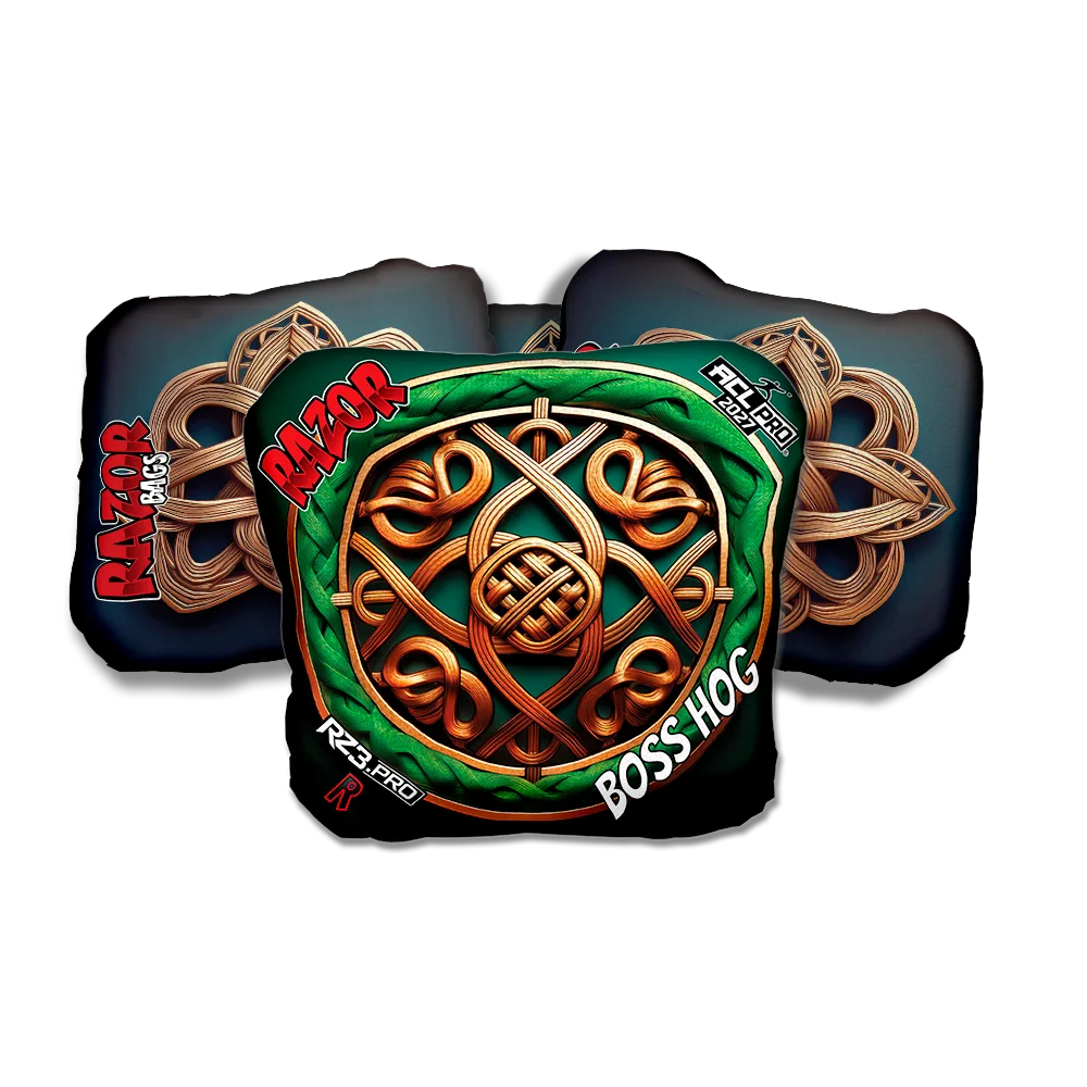 Boss Hog PRO Celtic Circle Cornhole Bags