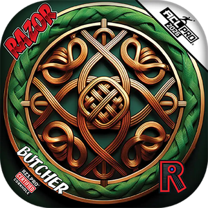 Butcher PRO | Celtic Circle | ACL PRO Razor Cornhole Bags