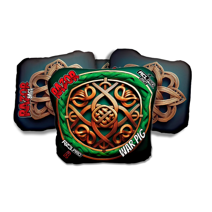 War Pig PRO Celtic Circle Cornhole Bags