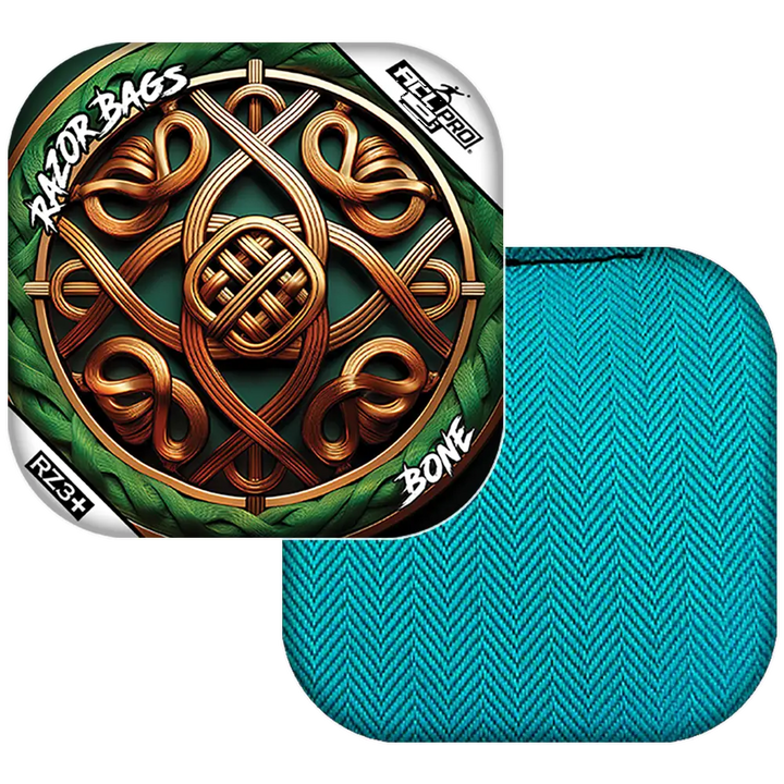 Bone | Celtic Circle | ACL PRO Razor Cornhole Bags